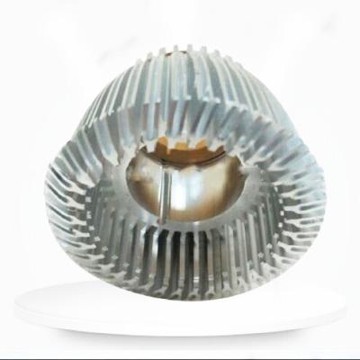 China El disipador de calor del LED de aluminio a presión las fundiciones, la iluminación de plata a presión fundición en venta