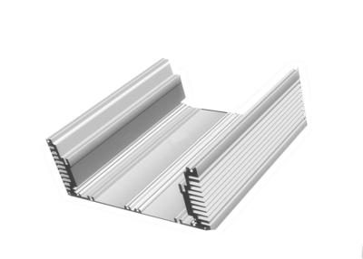 China Resistor T5 Aluminum Extrusion Heat Sink Color Silver Square Shape for sale