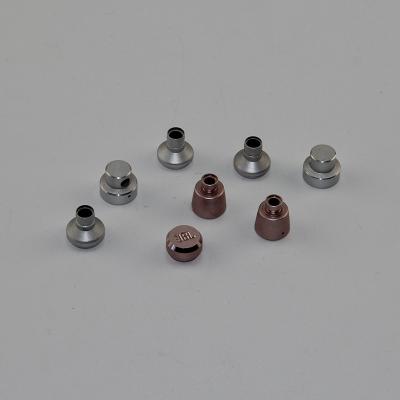China Aluminum CNC Machining Anodizing Buttons Small CNC Machined Parts for sale