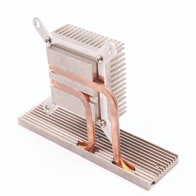 China Professional Customized Large Aluminum Extrusion Heatsink with Heat Pipe for sale
