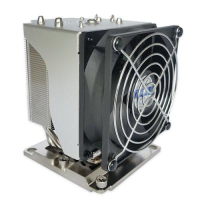 China Square CPU cooler heat pipe active side blowing for sale