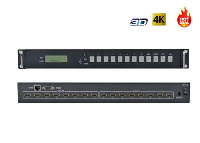 China 8x8 4Kx2k 30Hz 3D IR 1080P HDMI 1.4 Matrix Switcher 8 IN 8 OUT for sale