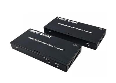 China 18Gbps HDBaseT HDMI2.0 150 Meters HD Video Extender With USB 2.0 for sale