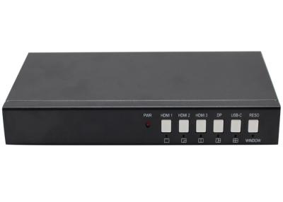 China Seamless UHD Video Switcher With Multiview 5x Inputs And 2x Outputs for sale