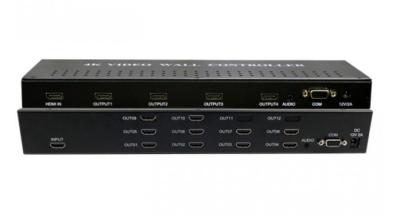 China 4k*2k 60Hz 3x3 HDMI Video Wall Processor with  VGA HDMI  Signal Sources for sale