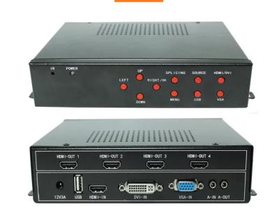 China Remote Control/RS232 LCD Video Wall Controller for HDMI/VGA/AV/YPbPr/USB Input Signal for sale