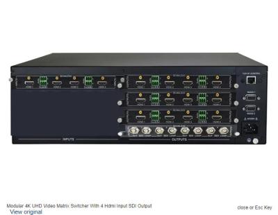 China Professional Video Matrix Switcher with Up To 1080p Resolution and HDCP2.2 Support for sale