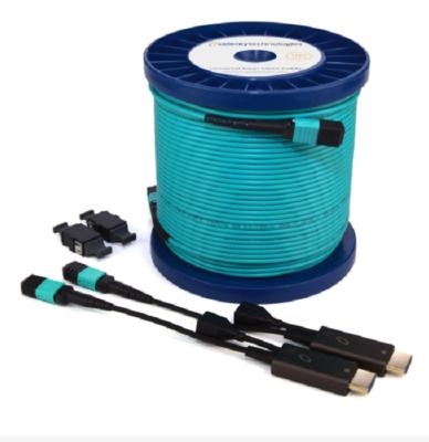 China HDCP V2.3 MPO HDMI Fiber Optic Cable Support for HDR Dolby Vision EDID Support en venta