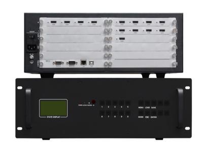 China 4 In 9 Out 3x3 2x2 HDMI Video Wall Controller With 3.5U Casing for sale