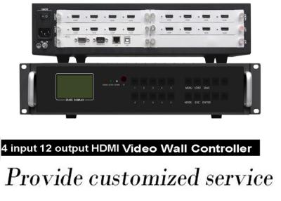 China 3x2 2x4 2x3 HDMI Video Wall Controller with CE RoHs FCC passed for sale