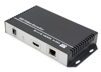 中国 H.265 HDMIのビデオ エンコーダー サポートHTTP UTP RTSP RTMP RTP ONVIF 販売のため