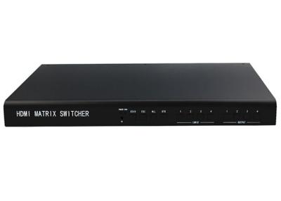 China 4K 30Hz 20W 4x4 HDMI Matrix Switcher With HDCP 3D Deep Color for sale