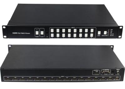 China 16 Input 1 Output 16 ports HDMI Multiviewer With Seamless Switcher for sale