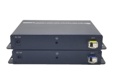 China RS232 Port HDMI Video Extender 1920x1200 3Gbps Over Fiber Optic for sale