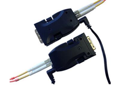 China Mini DVI Fiber Optic Extender 1.65Gbps Bandwidth Over Two Cores Fiber Cable for sale