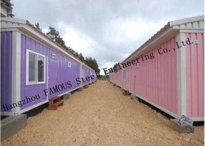 China Modified Shipping Container House Prefab Mobile Homes With Insulation Panels Easy Installation for sale
