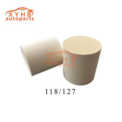 China Ceramic Carrier Anisotropic High Quality Three-Way Catalytic Filter Element Euro 1-5 Model 118 X 127 for sale