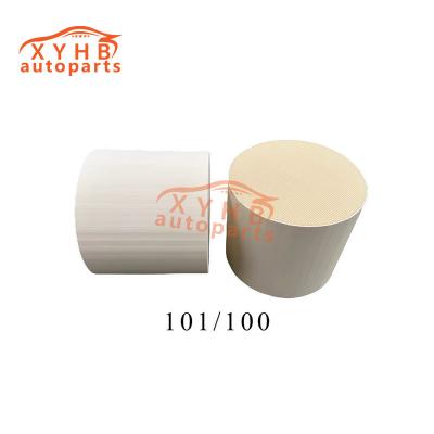 China Ceramic Carrier Car Exhaust System High Quality Filter Element Euro 1-5 Model 101 X 100 for sale
