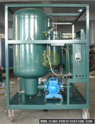 China Vacuum Movable Turbine Oil Purifier Coalescence Separation 129KW Carbon Steel for sale