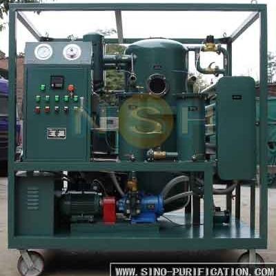 China Double Stage Vacuum Insulation Oil Purifier 4000L / H High Maneuverability for sale
