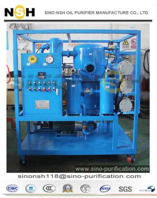 China Model VFD 6000L/ H Vacuum Oil Purifier Plant With Thermal Double Stage for sale