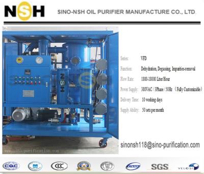 China 12000L/ H Low Noise Transformer Oil Purification Plants ODM for sale