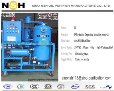 China móvil del alto vacío de la sola etapa 415V 60hZ del purificador del aceite del transformador 3000LPH en venta