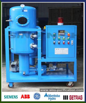 China 600L / H Vacuum Lubricating Oil Purifier Multifuntion VF Single Stage for sale