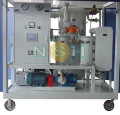 China 6000 Transformator-Öl-Filtrations-System-bewegliche Art Doule-Stadium des Liter-/Stunde 96KW zu verkaufen