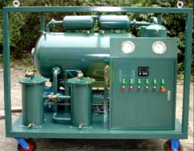 China sistema da purificação de óleo do transformador do vácuo de 11kw 600L/H com o GV do verificador do óleo do detector nivelado à venda