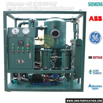 中国 水取り外しの変圧器の油純化器カスタマイズ可能で高く有効な1800 Lt/H 29kW 販売のため