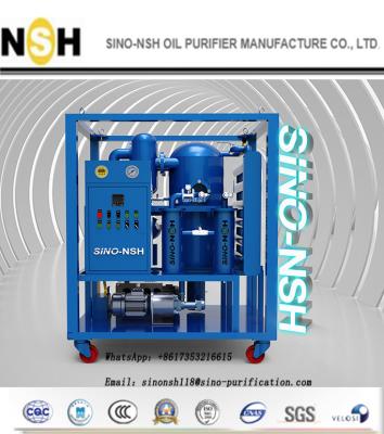 China Remove Impurities Transformer Oil Purifier Machine 3000L / H Double Stage 39kW for sale