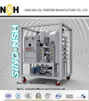 China Desidratação automática da fase dobro do purificador de óleo do transformador do vácuo 9000L/H à venda