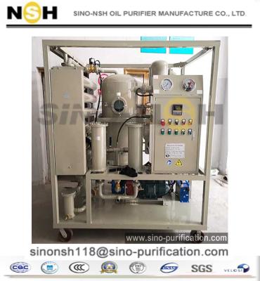 China 12000L/H vácuo móvel 132kW da eficiência elevada do purificador de óleo do transformador do modelo VFD à venda