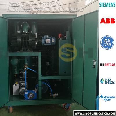 Cina Bene mobile termico del purificatore di olio del trasformatore di vuoto con la recinzione del metallo in vendita