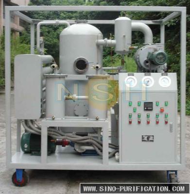 Chine Épurateur d'huile de rebut de dégazage de vide de turbine de déshydratation avec de l'huile à plusieurs étages de purification d'huile d'épurateur d'huile de filtres à vendre