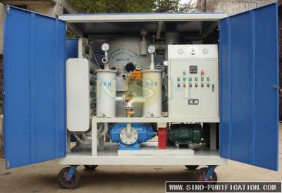 China Vacuum Oil Purifier Centrifugal 75Kv 1800L/H Vacuum Oil Purifying Machine for sale