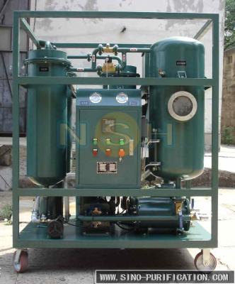 China 0.3 Mpa Turbine Oil Purification System , Custom Color Turbine Oil Filtration Machine for sale
