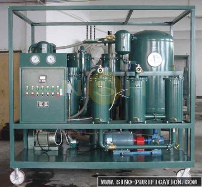 China Vacuum Turbine Oil Purifier Demulsifying Device Water Separator Custom Color for sale