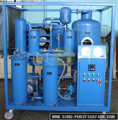 China Desgasificación centrífuga de la deshidratación del purificador de aceite de lubricante del retiro del agua tamaño pequeño en venta