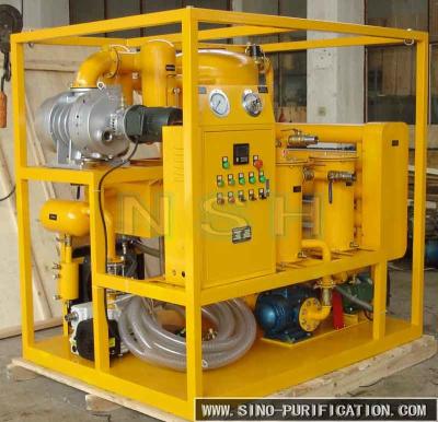 China Two Stage Transformer Oil Purifier Increasing Breakdown Voltage Acid Contaminates Removal for sale