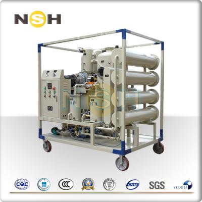 China Insulating Oil Purifying Machine , Physical Chemical Methods Oil Treatment Machine for sale