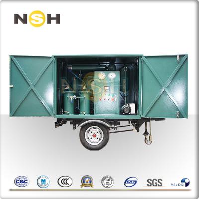 China Vacuum Pump Transformer Oil Purification Machine VFD Mobile Trailer for sale