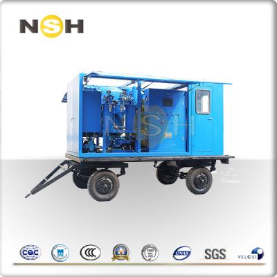 Chine Machine de centrifugeuse d'huile de transformateur, double machine de filtre à huile de vide poussé d'étape à vendre