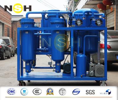 China Portable Gear Turbine Oil Purifier Dewater Plant Waste Oil Recycling Machine for sale