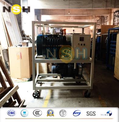 China Double Stage Oil Filtration Equipment , Air Extractor Vacuum Pumping Machine Set for sale