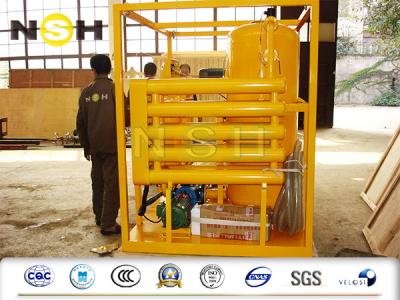 China 12000L / Sistema de gasolina y aceite del purificador de H Biger, máquina de la filtración del aceite del transformador en venta