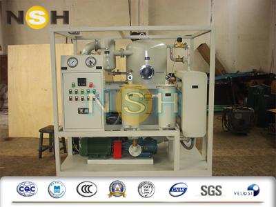 China High Voltage Transformer Oil Purifier , Dehydrator Safe Operation Oil Purification Systems for sale