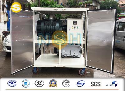 Chine Type mobile unité de déshydratation de vide, dispositif de pompage de vide de transformateur de puissance à vendre