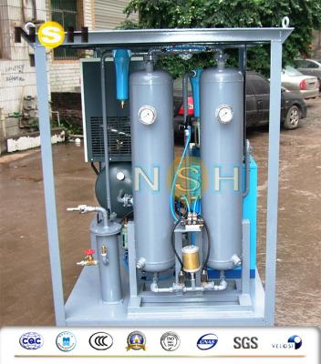 China Double Tanks Compressed Air Generator , Continuous Supply Compressed Air Dryer Unit for sale